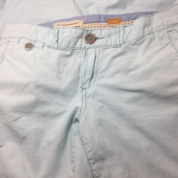 Anthropologie Pilcro Mint Cropped Capri - Picture 2 of 4